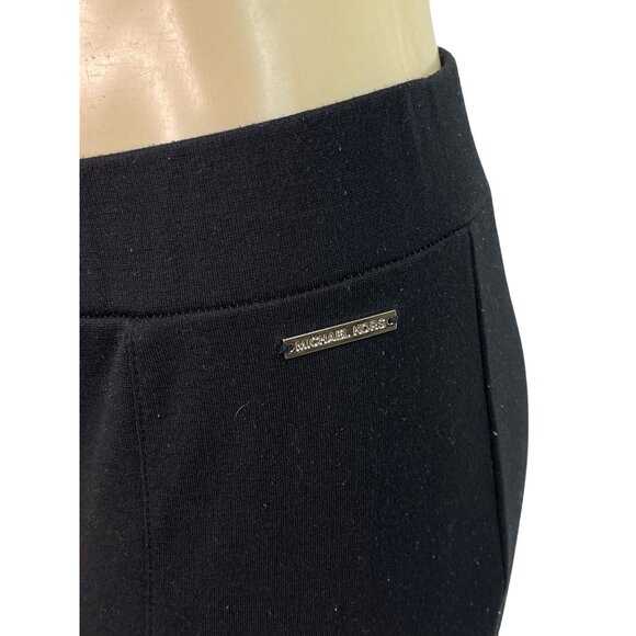 Michael Kors Womens Black Stretch Leggings Size M - Picture 4 of 6